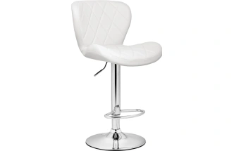 Барный стул Porch, белый / хром