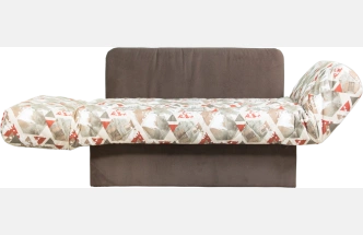 Кушетка Джимми, Futura mango, Newtone dark brown