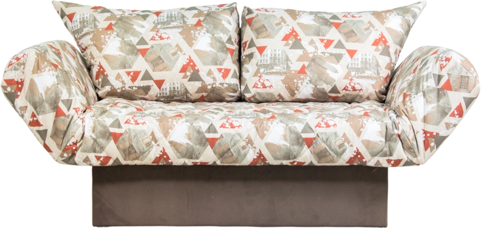 Кушетка Джимми, Futura mango, Newtone dark brown