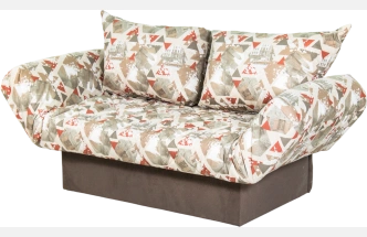 Кушетка Джимми, Futura mango, Newtone dark brown