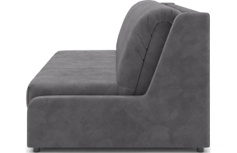 Диван прямой Ричмонд 160, модель 069, без подлокотников, серый (Ultra Grey)