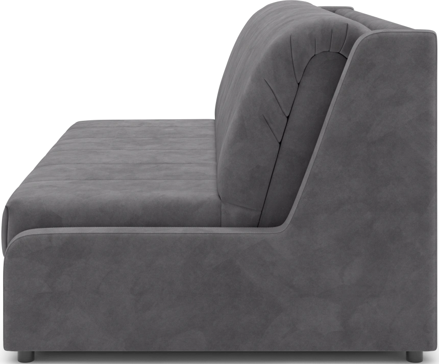 Диван прямой Ричмонд 160, модель 069, без подлокотников, серый (Ultra Grey)