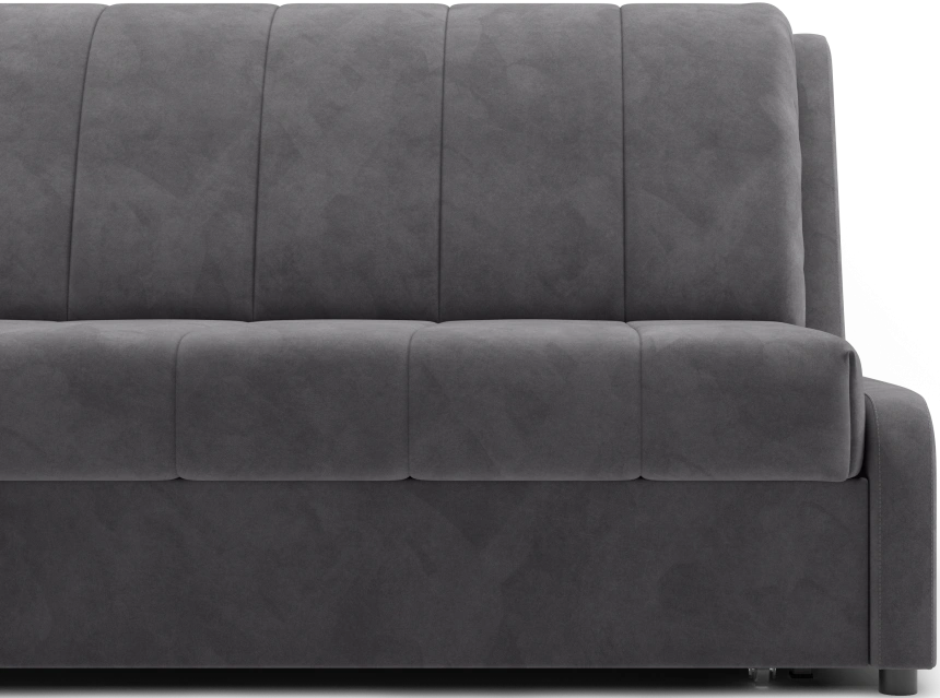 Диван прямой Ричмонд 160, модель 069, без подлокотников, серый (Ultra Grey)