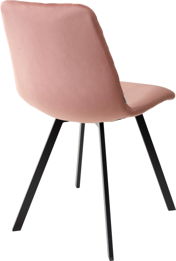 Стул Daiquiri, мягкий, Bluvel-52 Pink, велюр