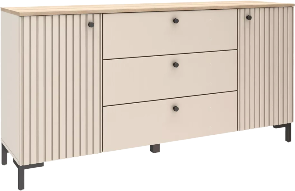 Комод в спальню Тоскана, Кашемир серый