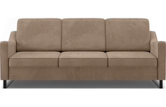 Диван прямой Даллас, модель 050, Alliance 232 (коричневый)