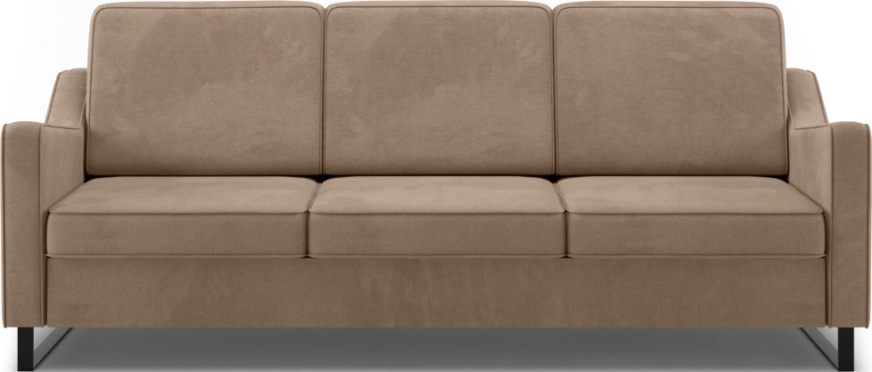 Диван прямой Даллас, модель 050, Alliance 232 (коричневый)