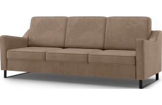 Диван прямой Даллас, модель 050, Alliance 232 (коричневый)