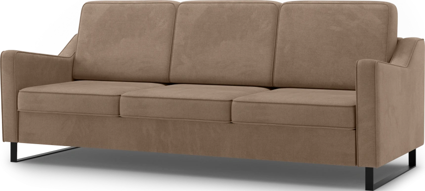 Диван прямой Даллас, модель 050, Alliance 232 (коричневый)