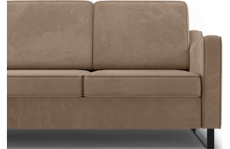 Диван прямой Даллас, модель 050, Alliance 232 (коричневый)