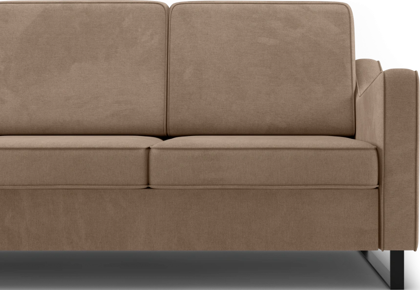 Диван прямой Даллас, модель 050, Alliance 232 (коричневый)