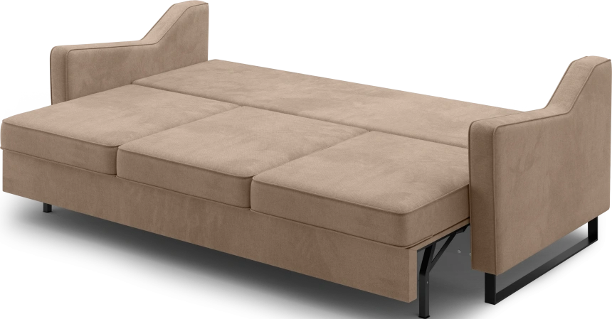 Диван прямой Даллас, модель 050, Alliance 232 (коричневый)