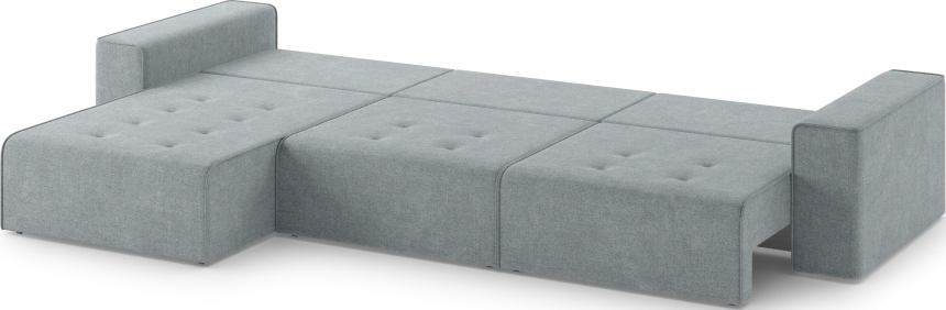 Диван угловой трехместный Венте, модель 035, Danco 995 (серый)