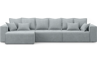 Диван угловой трехместный Венте, модель 035, Danco 995 (серый)