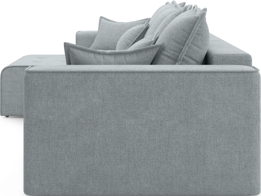 Диван угловой трехместный Венте, модель 035, Danco 995 (серый)