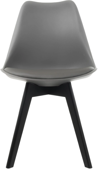 Стул Bonuss, пластиковый, dark gray / black