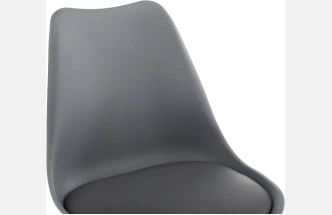 Стул Bonuss, пластиковый, dark gray / black