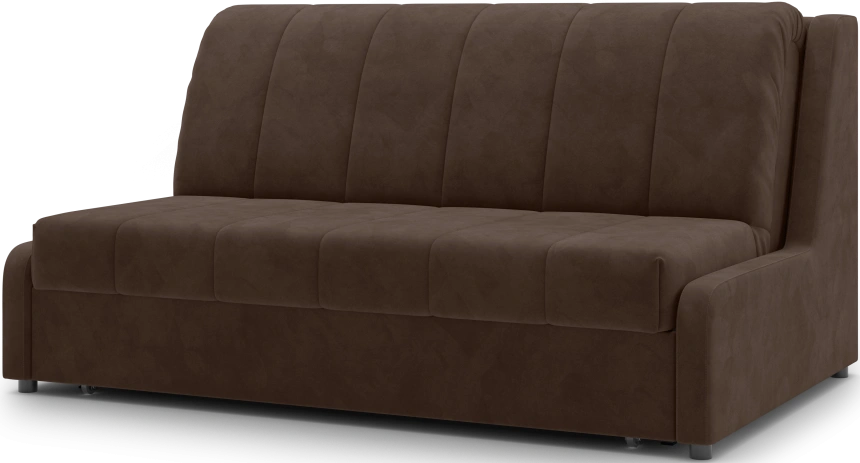 Диван прямой Ричмонд 160, модель 069, без подлокотников, Шоколадный (Ultra Chocolate)