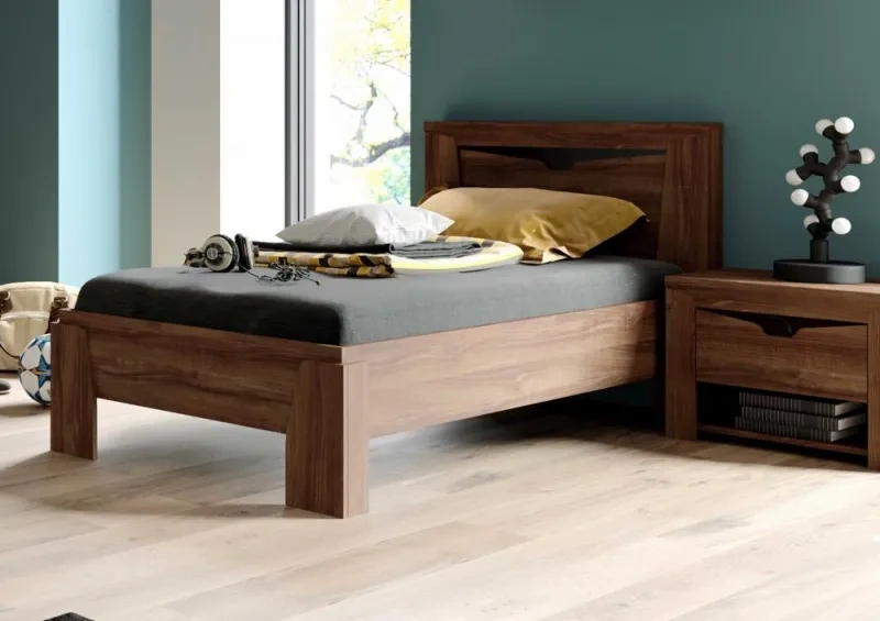 Тумба прикроватная Соренто, с ящиком, дуб стирлинг