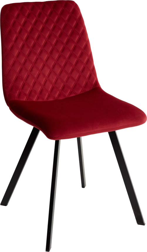 Стул Daiquiri, мягкий, Bluvel-59 Berry, велюр