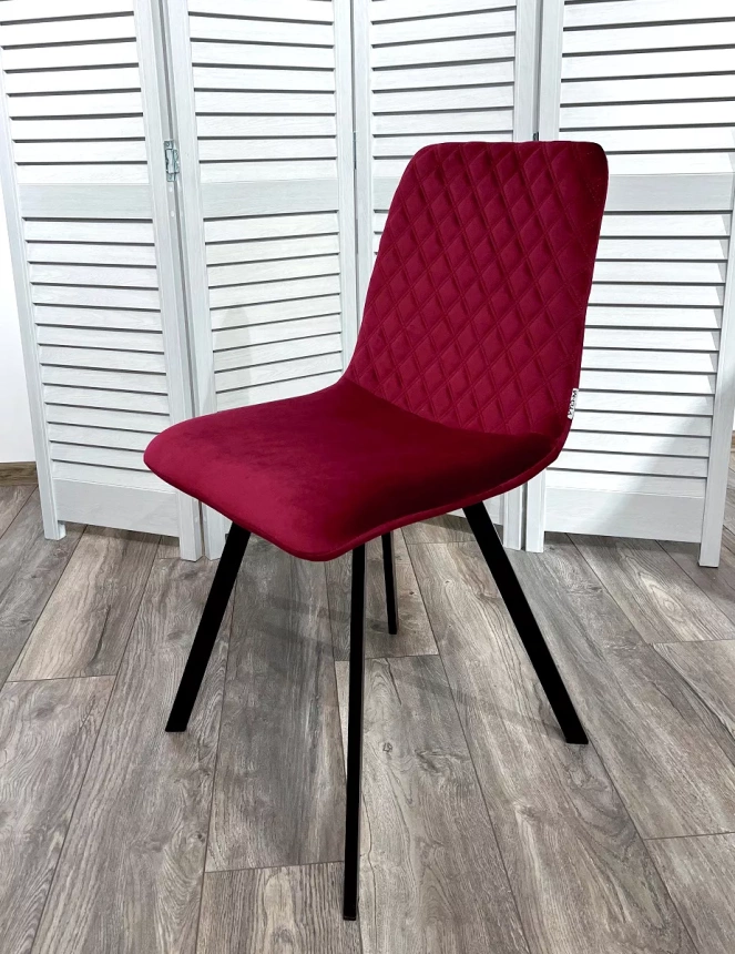 Стул Daiquiri, мягкий, Bluvel-59 Berry, велюр