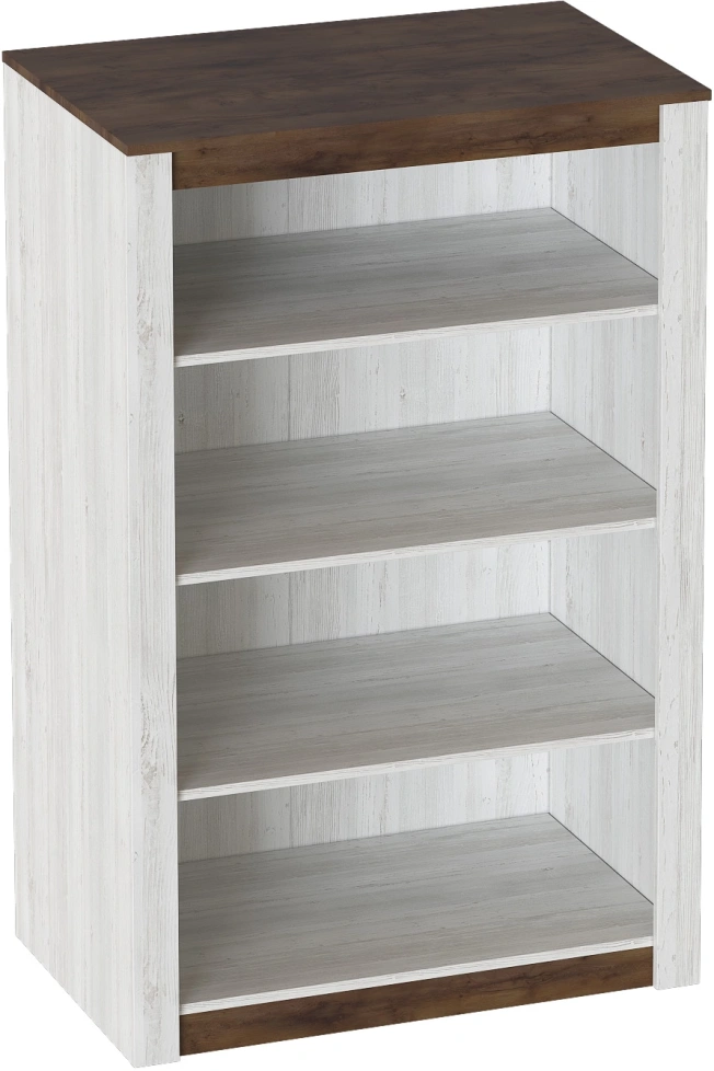 Стеллаж открытый Даллас, дуб винтерберг / таксония