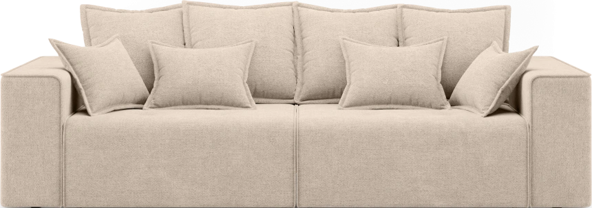 Диван прямой двухместный Венте, модель 035, Danco 130 (бежевый)