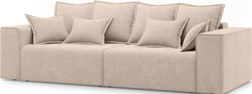 Диван прямой двухместный Венте, модель 035, Danco 130 (бежевый)