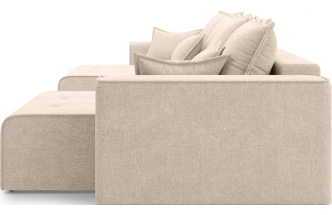 Диван П-образный трехместный Венте, модель 035, Danco 130 (бежевый)