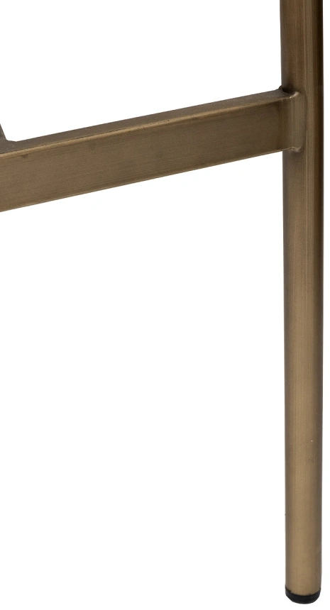 Барный стул 163YH-16963, рогожка, белый / бронза 