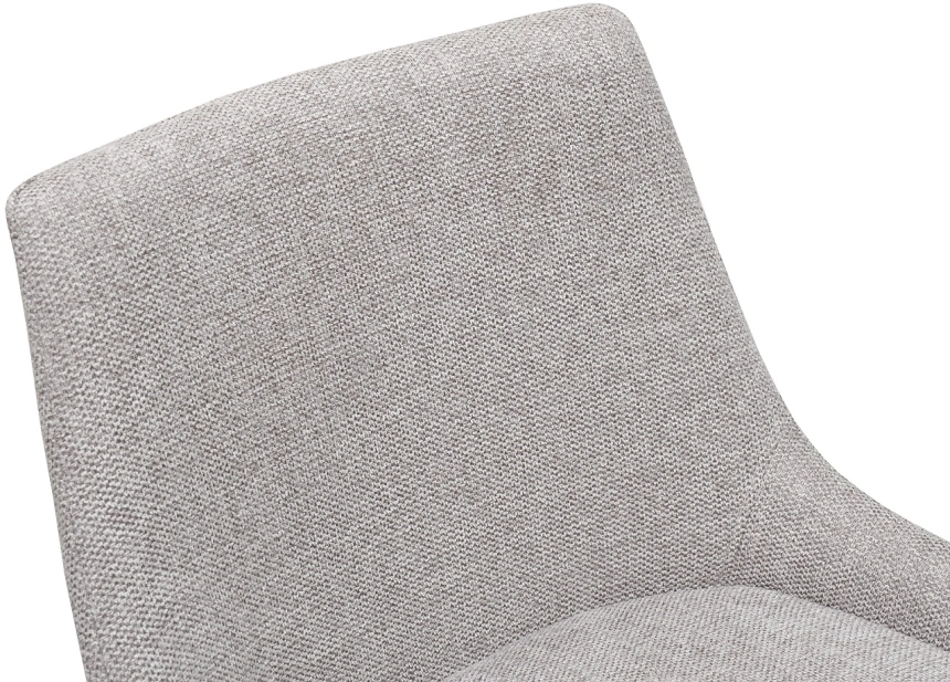 Барный стул 163YH-16963, рогожка, белый / бронза 