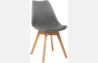 Стул Bonuss, пластиковый, dark gray