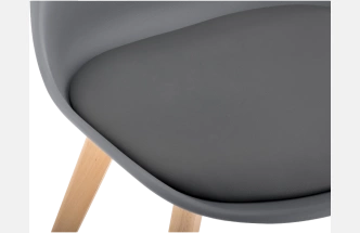 Стул Bonuss, пластиковый, dark gray