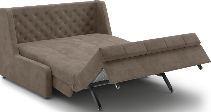 Диван прямой Ричмонд 140, модель 069, без подлокотников, Бежевый (Ultra Beige)