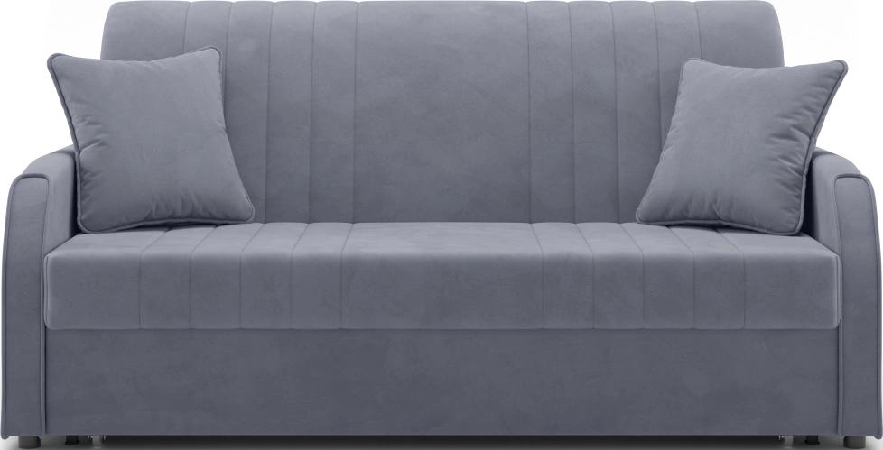 Диван прямой Сантос 160, модель 053, Velutto 32 (темно-серый)