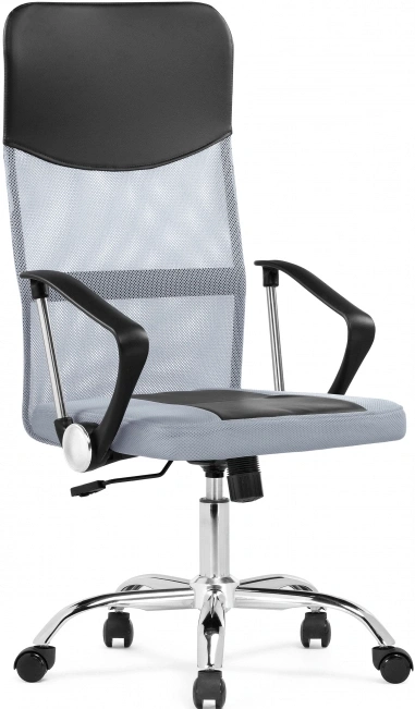Компьютерное кресло Arano 1, light gray / chrome