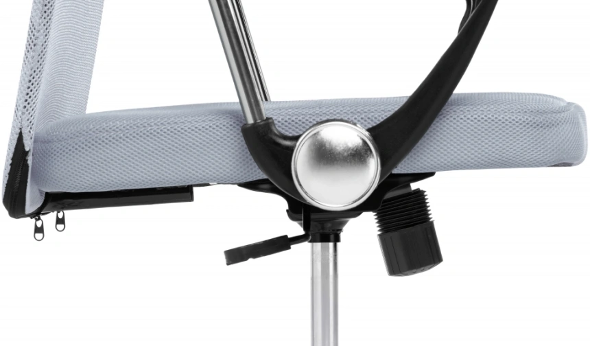 Компьютерное кресло Arano 1, light gray / chrome
