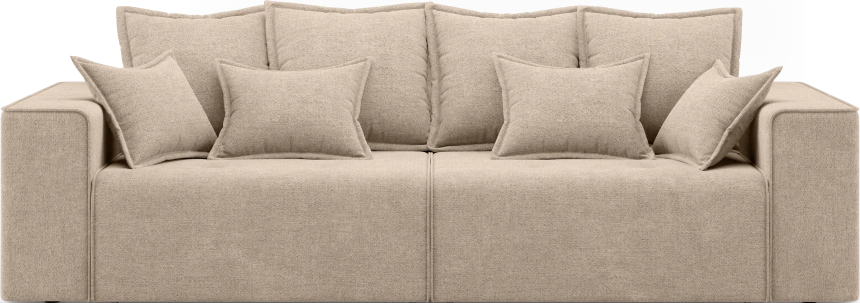 Диван прямой двухместный Венте, модель 035, Danco 290 (коричневый)