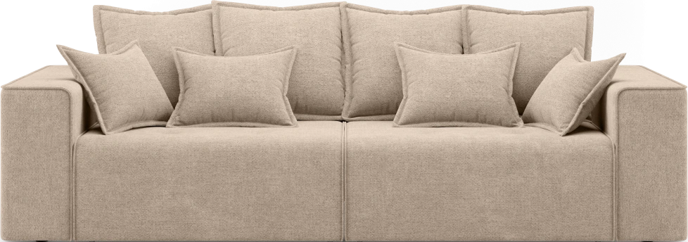 Диван прямой двухместный Венте, модель 035, Danco 290 (коричневый)