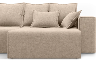 Диван П-образный трехместный Венте, модель 035, Danco 290 (коричневый)