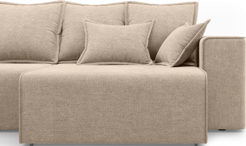 Диван П-образный трехместный Венте, модель 035, Danco 290 (коричневый)