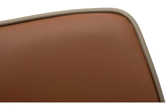 Барный стул 163YH-16995, экокожа, терракота / бежевый  