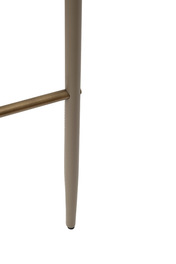 Барный стул 163YH-16995, экокожа, терракота / бежевый  