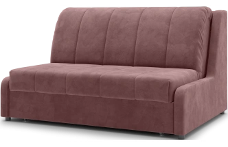 Диван прямой Ричмонд 140, модель 069, без подлокотников, Коралловый (Ultra coral)