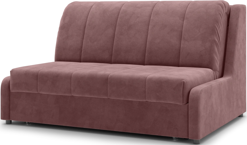 Диван прямой Ричмонд 140, модель 069, без подлокотников, Коралловый (Ultra coral)