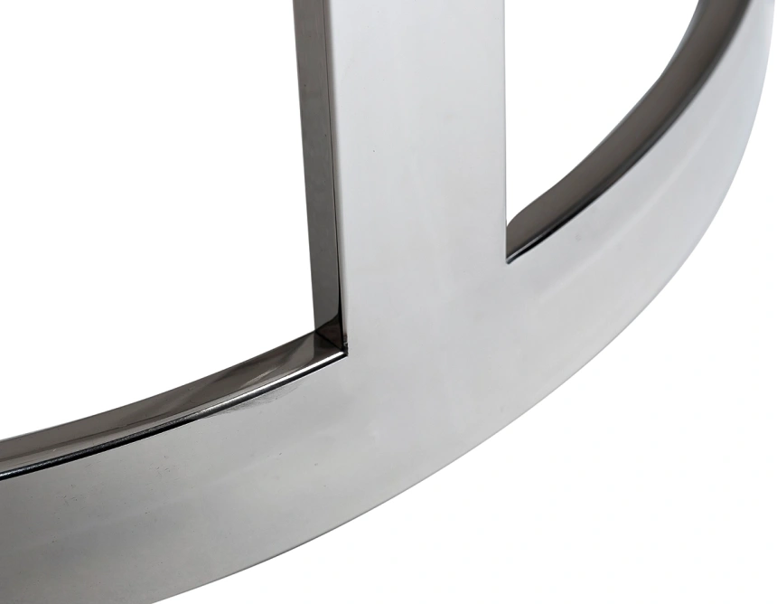 Комплект журнальных столов 47ED-ET081S, 60x60x60, стекло, прозрачный /хром