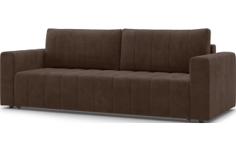 ​Диван прямой Мейлон, модель 047, Ultra Chocolate (коричневый)