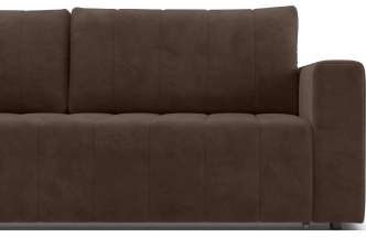 ​Диван прямой Мейлон, модель 047, Ultra Chocolate (коричневый)