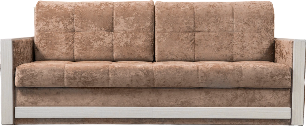 Диван прямой Адель 2, Краш 3, Рамух белый