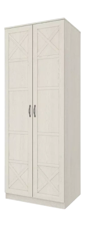 Шкаф двухдверный Лозанна, Дуб белый